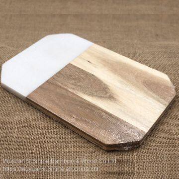 Marble With Wood Chopping Board photo-2