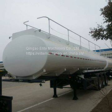 Diesel Tanker Trailer Tri-axle Fuel Oil Tanker Semi Trailer Price 45000 Liters
