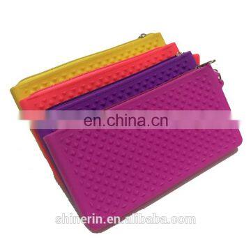 Women Cluth Hand Bag Silicone Material Silicone Jelly Coin Purse photo-4