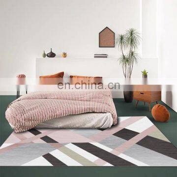 Dropshipping luxury carpet soft washable modern simplicity 3d  living room rugs