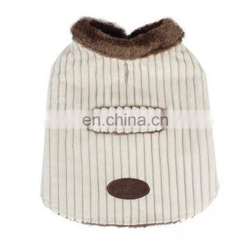 High Quality Inexpensive Custom Winter Luxury British Style Dog Clothes