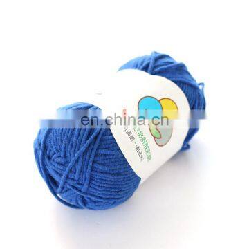 Free Sample High Quality Colored 100% Cotton Yarn for DIY Knitting photo-7