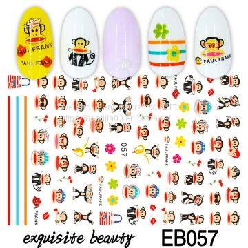 Cartoon Decoration Party Supplies 2d Nail Sticker Kids Decals Sticker photo-3