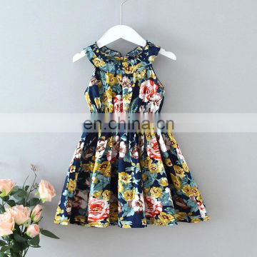 2020 Children's Dress Summer New Girl's Dress For Flowers Baby Girl Clothes