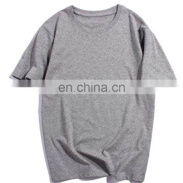 Custom Logo Printed Embroidery Oversized Unisex Mens Womens Plain Blank Cotton Crew Neck T-shirts photo-3