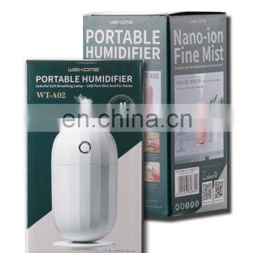 2019 Smart Color Change Usb Rechargeable Mini H2O Mist Air Humidifier Desktop photo-6