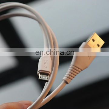 High quality Reliable thick mobile phone cable braided usb micro data cable from China supplier