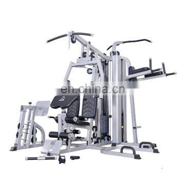 Home 4 station multi bar gym equipment