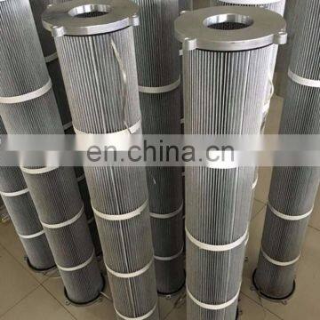 Industrial Air Filter Dust Collector Antistatic Coating Round Air Filter Cartridge photo-2