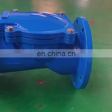 Ductile iron rubber check valve with lamella  rubber flap wedge check valve