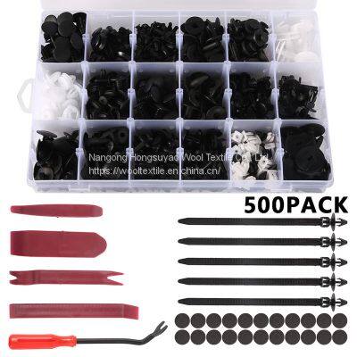 Plastic Clip Fasteners for Car, Auto Fasteners Screw Kit Set Tool photo-2