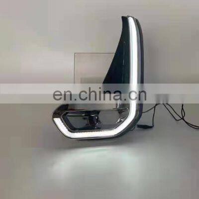 DRL LED Daytime Running Lamp For REVO 2020 2021 Auto Flowing Yellow Turn Signal Daylights Car Foglamp photo-5