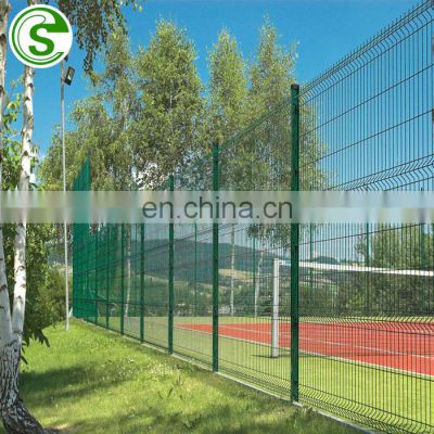 China Wholesale Playground  Welded Wire Mesh 3D Folding Fence Panels With Posts