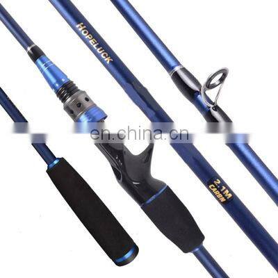 M / Mh Adjustable Double Pole Slightly Road Asian Pole Ocean Beach Fishing Boat Fishing Carbon Eva Handle