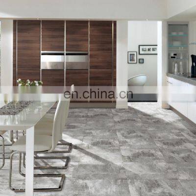 Порцелянковая рустическая матовая плитка с рваной поверхностью, имитирующая серый цемент photo-2