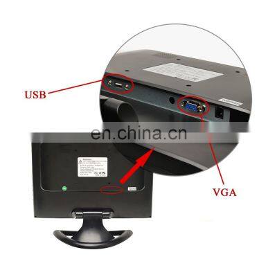 17'' VGA DVI Desktop Computer LCD Touch Screen CCTV Monitor