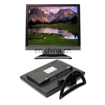 Replacement Tv Resistive Lcd Rs232 Usb Driver Small Square Touch Screen Monitor 17 Inch