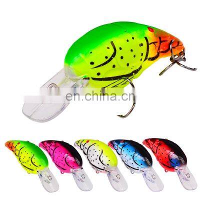 New sea fishing chubby rock 7.2cm11.3g bionic plastic hard bait fishing tackle factory wholesale crank lure