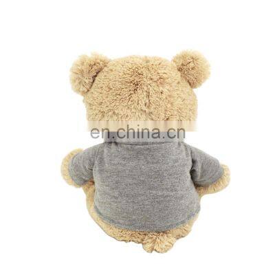 Height 20cm Customized Plush Toys With Pictures Embroidery Logo Teddy Bearn Sweater Bear Doll photo-2