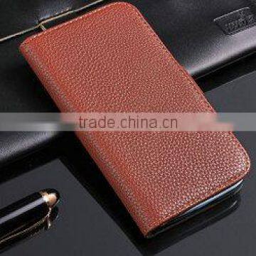 New product luxury flexible wallet leather case for sony p lt22i phone case