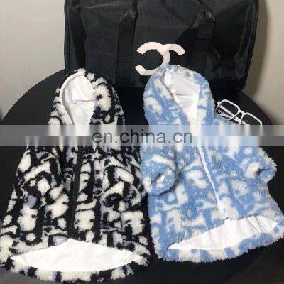 Japanese 2022 Branded Fashion Fancy Custom Warm Wholesale Designer Luxury Winter Dog Clothes photo-4