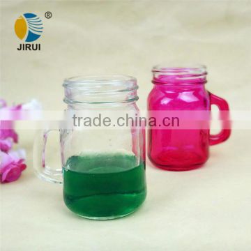 small glass handle jar 4oz made in China