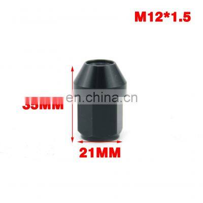 AOSU 460 Colorful High Quality 12mm 1.50 Car Lock 7075 Aluminum Wheel Lug Nuts Cover photo-3