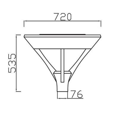 Large Led Garden Lights DLG-LED-022 photo-2