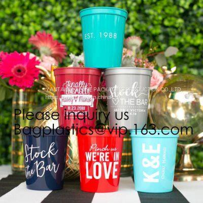 PLA Plastic Cup PET Plastic Cup PP Plastic Cup PS Top Snack Cup Straw,Food Takeout Plastic Box Salad Plastic Bowl Pulp f photo-4