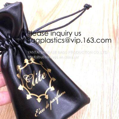 VELVEL BAG, JEWELRY POUCH, PU LEATHER PACK, COTTON CANVAS TOTE, PARTY BAG, DRAWSTRING BACKPACK photo-5