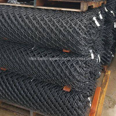 Black Chain Link Fence Chainlinkmesh Chainlink Fence Chain-link Chainlinkfencing Securityfence Commercialfecne Industrialfence Residentialfence photo-2