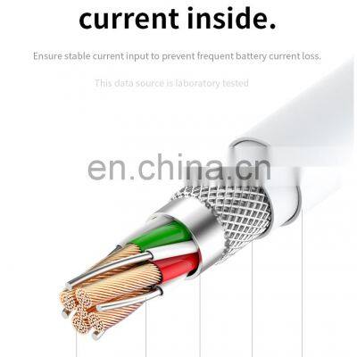 Original TPE 3A Fast Charging Light Android Micro Type c 3.0 Data Usb Cable for Iphone photo-4