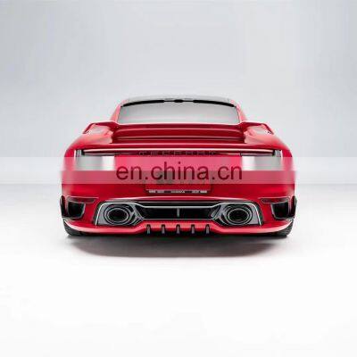 Runde New Arrival For Porsche 992 Turbos Upgrade Techart Dry Carbon Fiber Kit photo-4