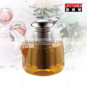 borosilicate glass tea pot with infuser best glass teapot tea brewer