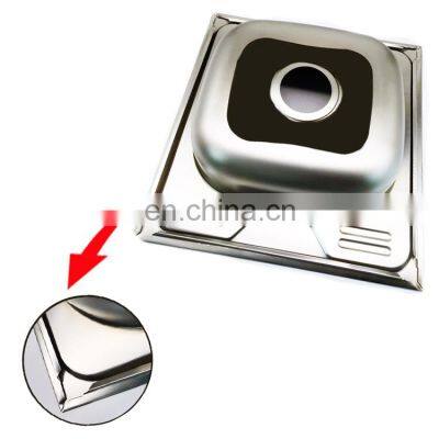 Kitchen Sinks Suppliers Drainboard Stainless Steel Sink 201 or 304 Basin Deep Laundry Kitchen Sink For Cabinet photo-4