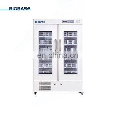 BIOBASE China 626L blood bank refrigerator BBR-4V626 laboratory refrigeration equipments for laboratory factory price