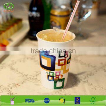 16oz hot sale disposable juice cups and lids