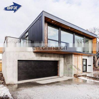 luxury prefabricated prefab light steel frame houses and villa