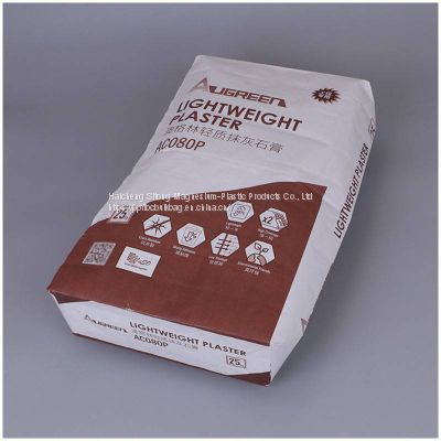 High Strength Quick Mix Concrete Bags , Cement Paper Bags Persistent Durability