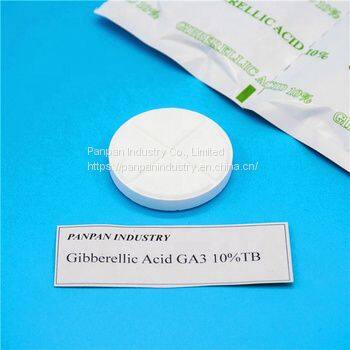 agrochemical product ga3 10%tb ga3 white tablet cas 77-06-5 with Competitive Price