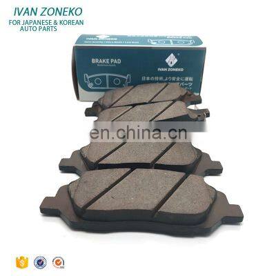 China Brand Ivan Zoneko wholesale auto car disc ceramic semi-metallic brake pad OE Number 58301-2WA00 For Japanese cars