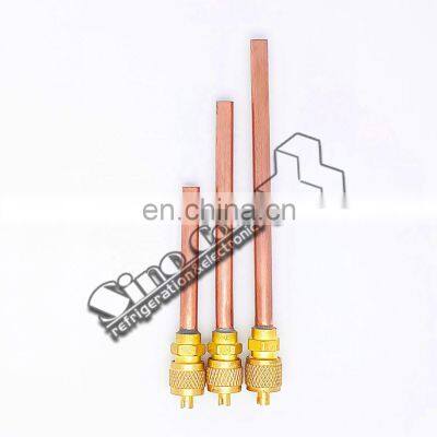 Air conditioner part A/C Copper Charging Valve access valve 1/4 refrigeration