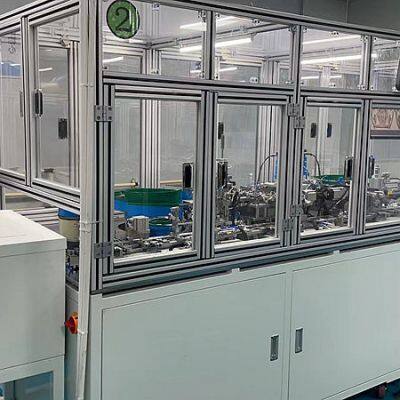 Electronic Products Manufacturing Motor Three Combination Assembly Equipment photo-5