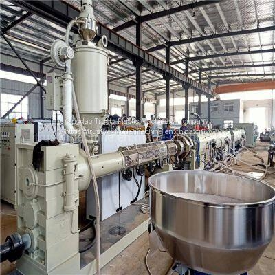 Recycled Single Screw Mpp Pipe Extruder Machine Production Line