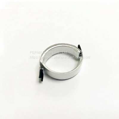 Curved Li-polymer Battery in Circle Shape Designed for Wearable Smart Rings