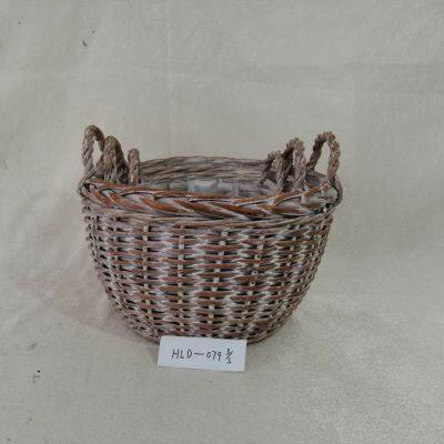 Garden Trug Wicker Storage Basket Willow And Wicker