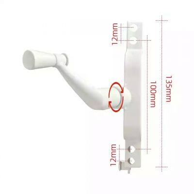 Shutter Door Accessories Aluminum Powder Coating Casement Awning Window Operator