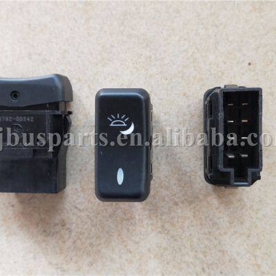 Bus Auto Accessories 3792-00242 ZK6127H Black Decorative Light Rocker Switch Other Bus Parts photo-2