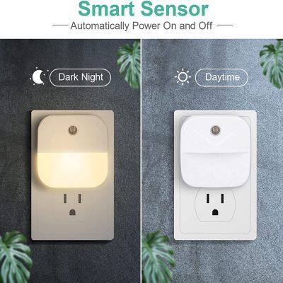 Small US EU Type Socket LED Sensor Light for Home Dusk to Dawn photo-5