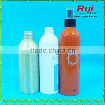 200ml aluminum sprayer bottle, printed logo aluminum empty bottle, aluminum perfume bottle